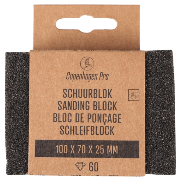 Afbeeldingen van Copenhagen Pro schuurblok grof - 100 x 70 x 25 mm