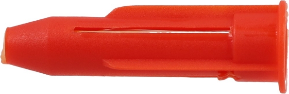 Afbeeldingen van Kelfort Lichte rosett plug zonder schroef rood 6x30 mm (100)