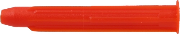 Afbeeldingen van Kelfort Lichte rosett plug zonder schroef rood 6x50 mm (100)