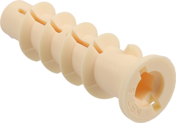 Afbeeldingen van Kelfort Gasbetonanker nylon 10x50 schroefdiameter 6.0mm (25 stuks)