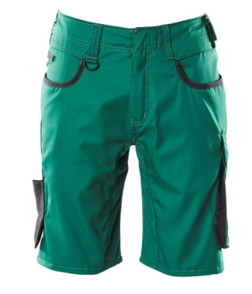 Afbeeldingen van MASCOT® Korte broek 18349 Unique groen/zwart C56