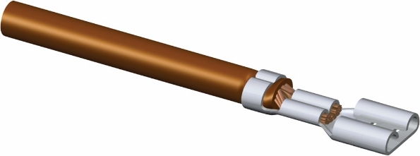 Afbeeldingen van GEDORE Krimpbek tbv vlakke steekcontacten 8140-09/-10/-11 6,3