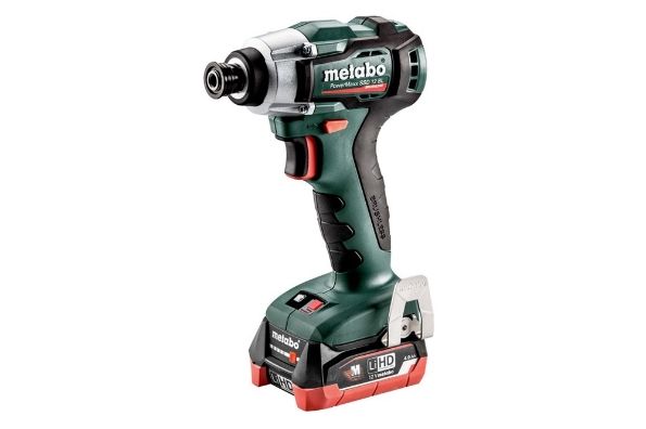 Afbeeldingen van Metabo Accu-slagschroevendraaier PowerMaxx SSD 12v BL 4.0Ah