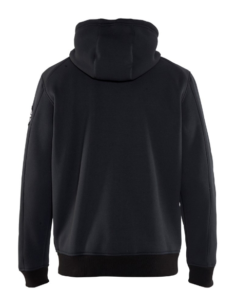 Afbeeldingen van Blåkläder Hoodie met warme voering 4933 Zwart 3XL