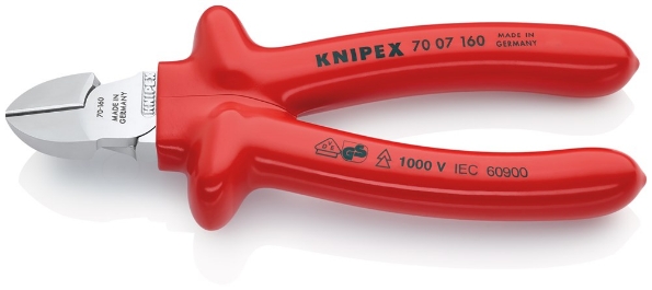 Afbeeldingen van KNIPEX Zijsnijtang VDE 160