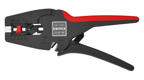 Afbeeldingen van KNIPEX MultiStrip 10, Automatische afstriptang 195mm 12 42 195 SB