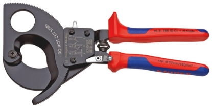 Afbeeldingen van KNIPEX Kabelschaar, (ratelprincipe) 280