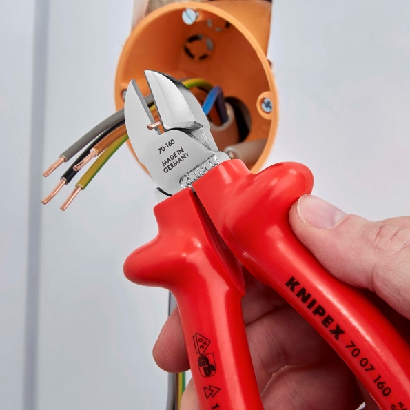 Afbeeldingen van KNIPEX Zijsnijtang VDE 160
