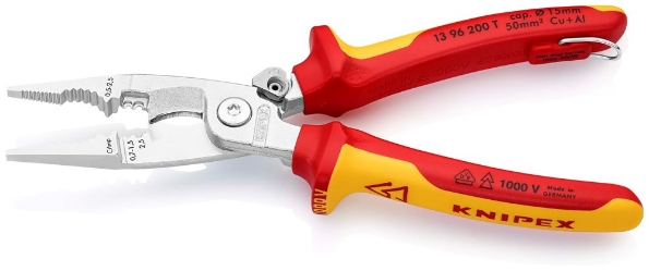 Afbeeldingen van KNIPEX Elektro installatietang VDE 200