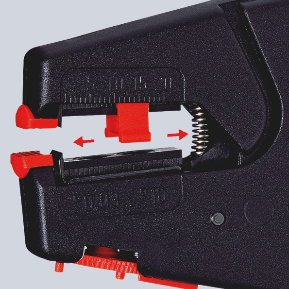 Afbeeldingen van KNIPEX Zelfinstellende afstriptang 200