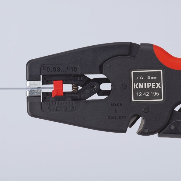 Afbeeldingen van KNIPEX MultiStrip 10, Automatische afstriptang 195mm 12 42 195 SB