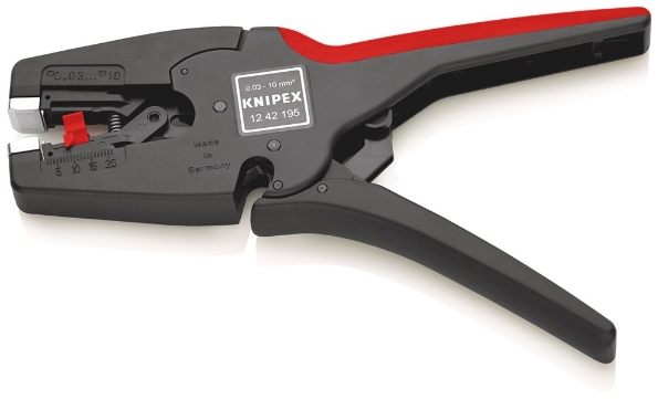 Afbeeldingen van KNIPEX MultiStrip 10, Automatische afstriptang 195mm 12 42 195 SB