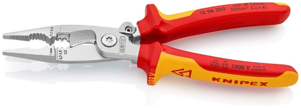 Afbeeldingen van KNIPEX Elektro installatietang 200