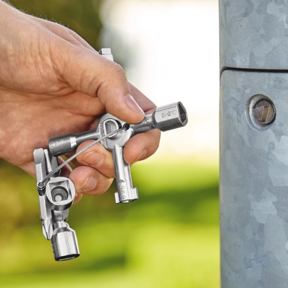 Afbeeldingen van KNIPEX TwinKey®, Schakelkastsleutel