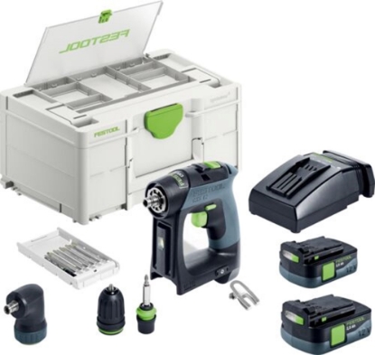 Afbeeldingen van Festool Accu-Schroefboormachine CXS 12 2,5-Set