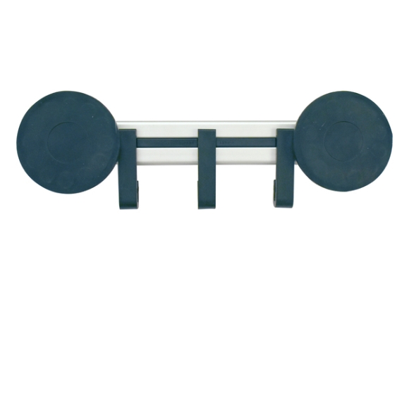 Afbeeldingen van Veepa Bins Pro-line Magnetische wandkapstok 3 haken