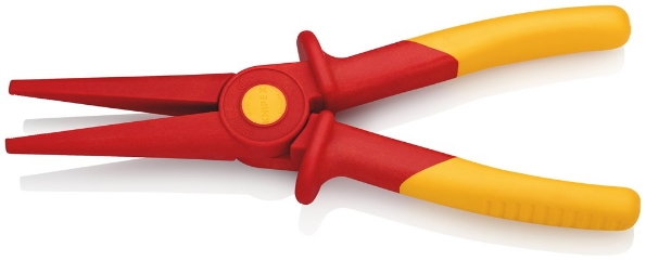 Afbeeldingen van KNIPEX Platspitse tang van kunstsof, isolerend VDE 220
