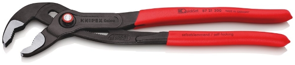 Afbeeldingen van KNIPEX Cobra® QuickSet, Hightech-waterpomptang 300
