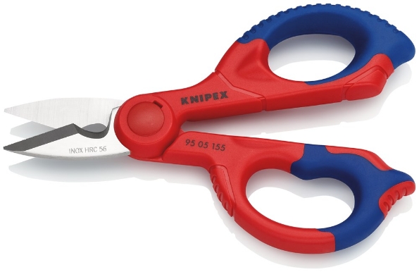 Afbeeldingen van KNIPEX Schaar voor elektriciens 155mm