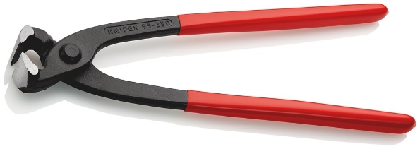 Afbeeldingen van KNIPEX Moniertang, (rabitz- en vlechtertang) 250 geplastificeerde handgreep