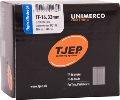 Afbeeldingen van TJEP Brad 0° 16GA TF-16 verzinkt 1,6x32mm (5000)