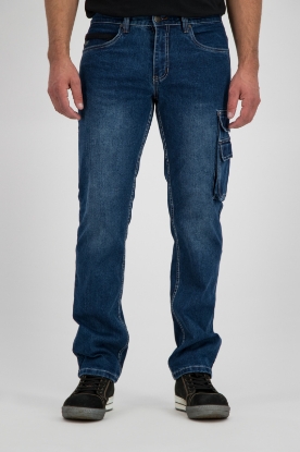Afbeeldingen van 247 Jeans Werk Jeans Rhino S20 midden Blauw W29L32