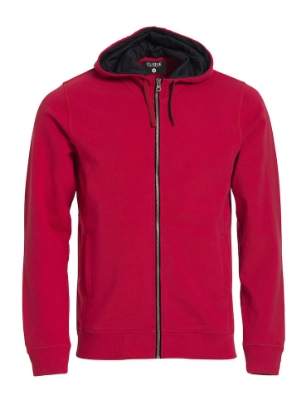 Afbeeldingen van Clique hooded vest rood