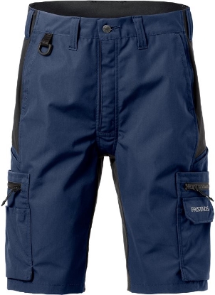 Afbeeldingen van Fristads korte broek 126517 marineblauw/zwart