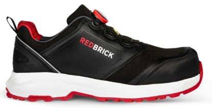 Afbeeldingen van Redbrick schoen Pulse ESD zwart/rood S3 46