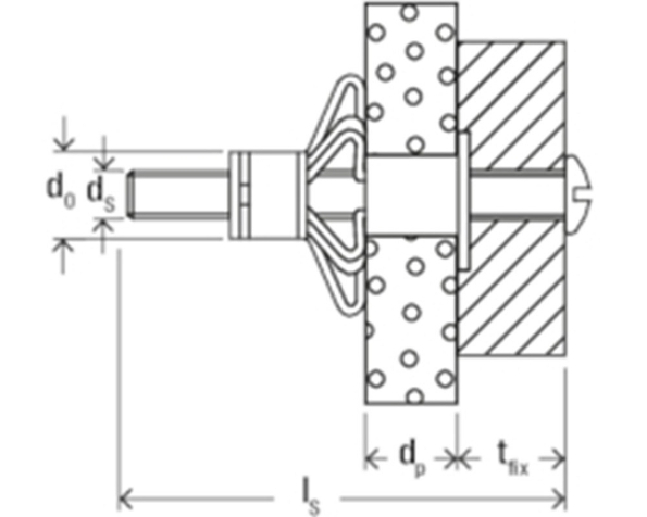 Afbeeldingen van fischer Hollewandplug met schroef HM-S 6x37mm