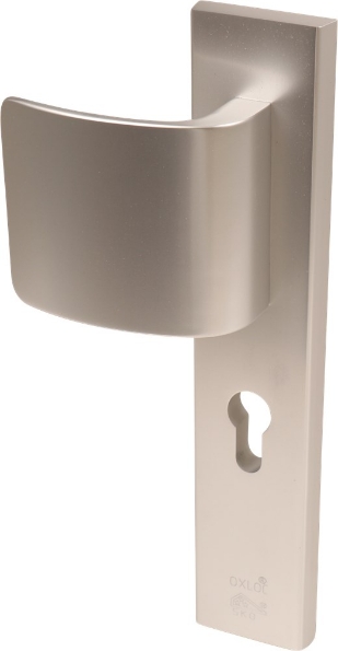 Afbeeldingen van Oxloc Veiligheids garnituur, PC55, links, inclusief gatdeel, massief, rechte hoek, f1