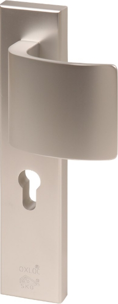 Afbeeldingen van Oxloc Veiligheids garnituur, PC55, rechts, inclusief gatdeel, massief, rechte hoek, f1