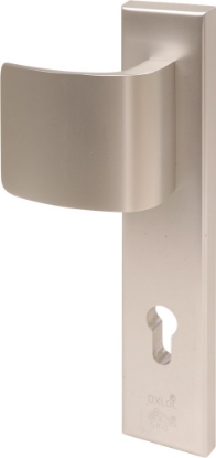 Afbeeldingen van Oxloc Veiligheids garnituur, PC85, links/rechts, inclusief gatdeel, massief, rechte hoek, f1