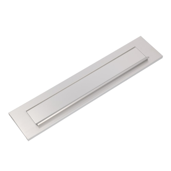 Afbeeldingen van AMI Briefplaat met veer DL 340 x 73 mm, deurdikte 40-42 mm, zonder veer, f2