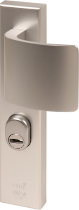 Afbeeldingen van Oxloc Veiligheid voordeurgarnituur met deurduwer PC55, rechts kerntrekbeveiliging SKG3 F1