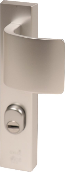 Afbeeldingen van Oxloc Veiligheid voordeurgarnituur met deurduwer PC72, rechts deurdikte 55mm kerntrekbeveiliging SKG3 F1