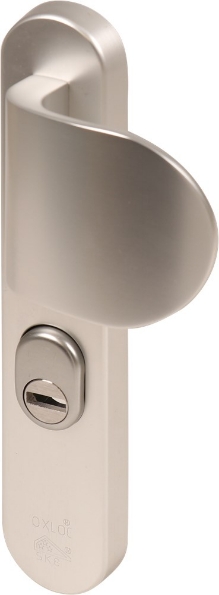 Afbeeldingen van Oxloc Veiligheid voordeurgarnituur met deurduwer PC55, rechts kerntrekbeveiliging SKG3 F1