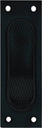 Afbeeldingen van Oxloc Schuifdeurkom rechthoekig rvs mat zwart