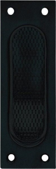 Afbeeldingen van Oxloc Schuifdeurkom rechthoekig rvs mat zwart