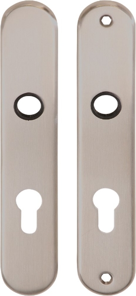 Afbeeldingen van Oxloc Langschild PC72 rvs, ovaal model