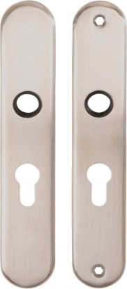 Afbeeldingen van Oxloc Langschild PC55 rvs, ovaal model