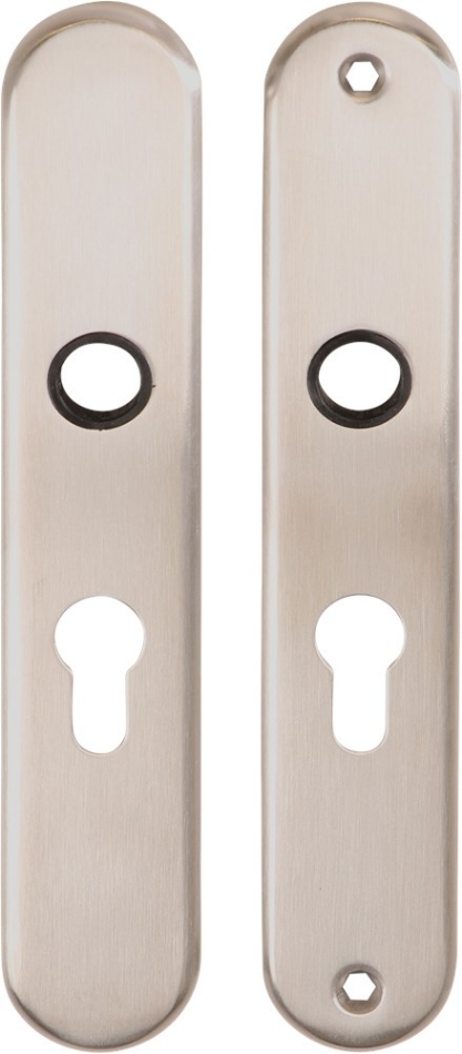 Afbeeldingen van Oxloc Langschild PC55 rvs, ovaal model