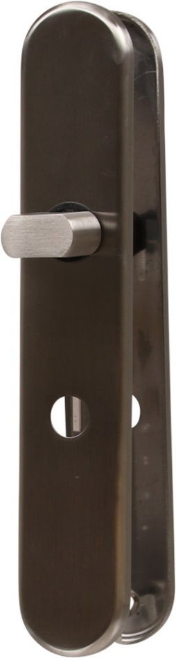 Afbeeldingen van Oxloc Langschild WC63 x 8 rvs, ovaal model