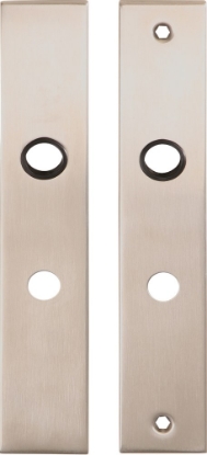 Afbeeldingen van Oxloc Langschild WC63 x 8 rvs, rechthoekig model