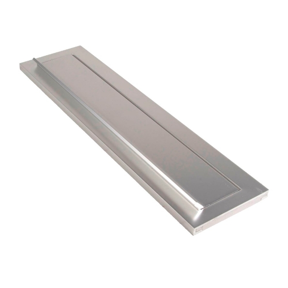 Afbeeldingen van AMI Briefplaat met veer DL Postkast 290x73, inclusief veer, z2