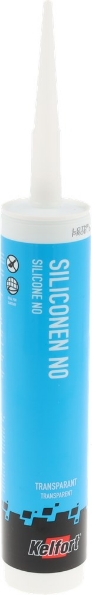 Afbeeldingen van Kelfort Siliconenkit No transparant 310ml 