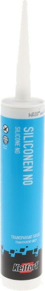 Afbeeldingen van Kelfort Siliconenkit NO trijs transparant grijs 310ml
