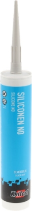 Afbeeldingen van Kelfort Siliconenkit NO zilver 310 ml
