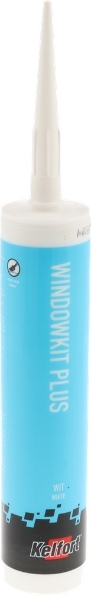 Afbeeldingen van Kelfort Beglazingskit WINDOWKIT PLUS wit 310ml