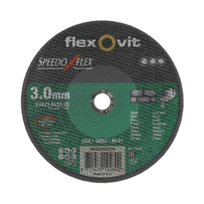 Afbeeldingen van Flexovit Doorslijpschijf Vlak Speedoflex Steen C24/30RS  T41230x3,0x22